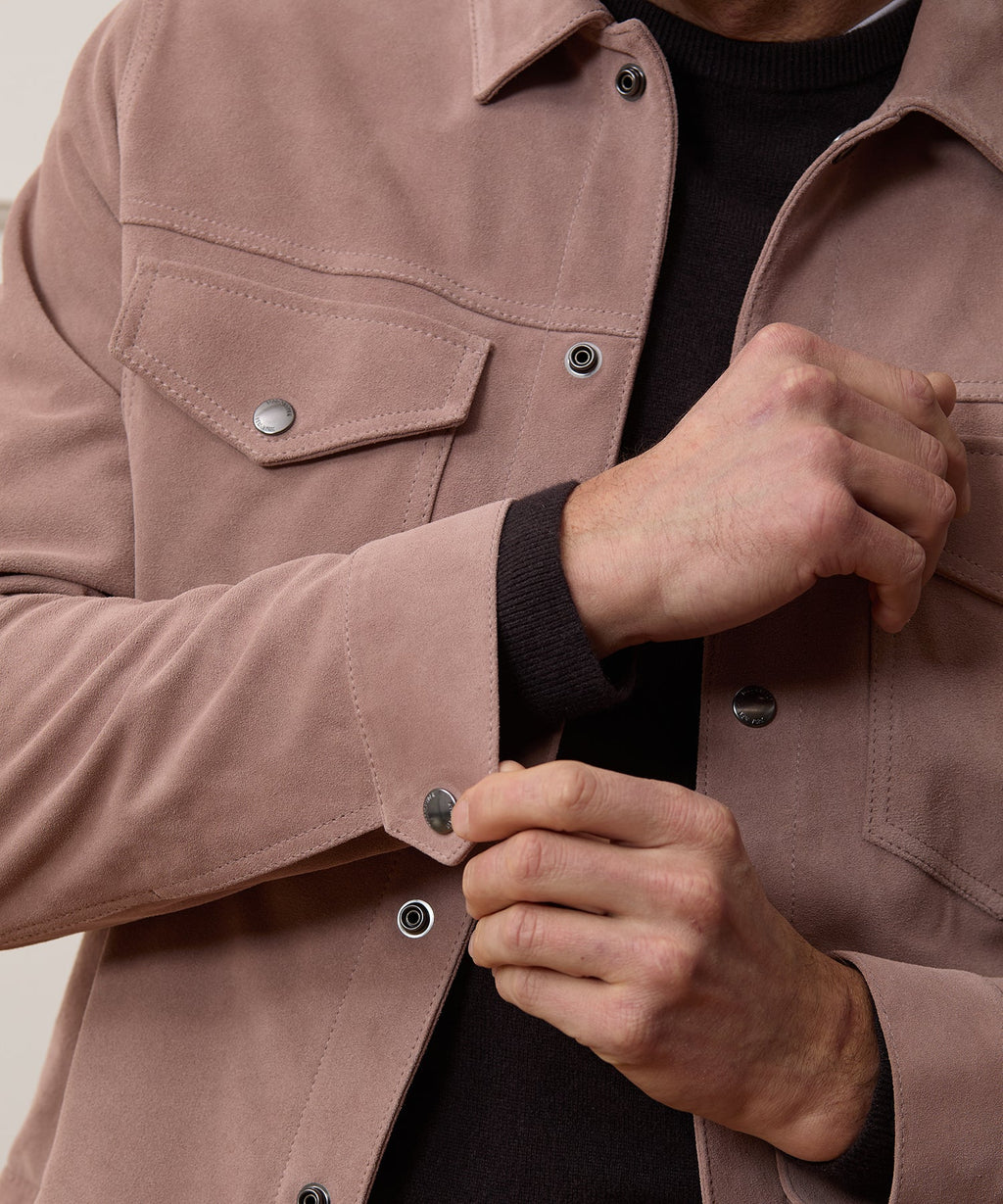 Italian Suede Dylan Jacket