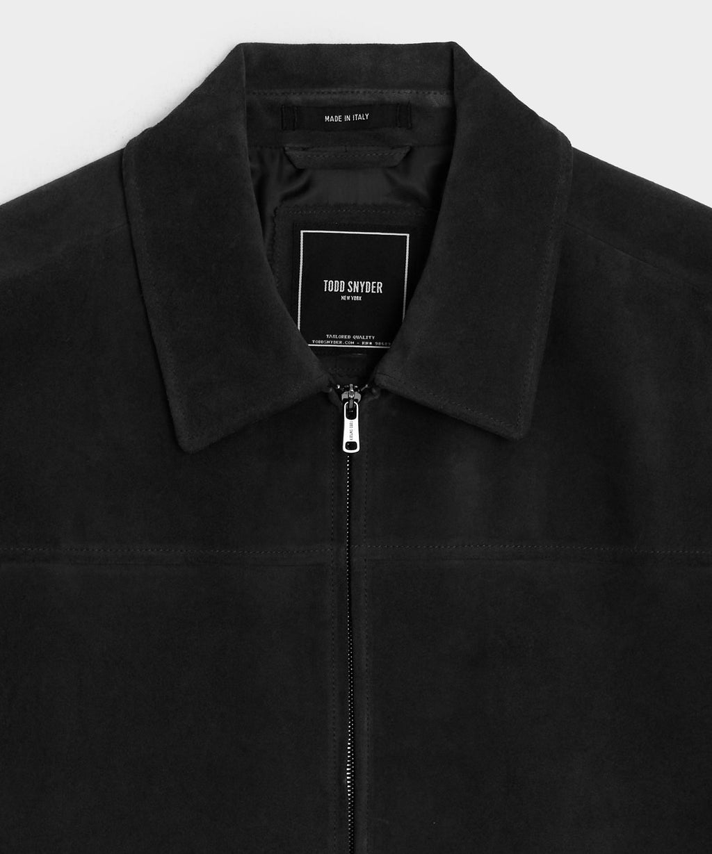 Italian Suede Grant Jacket