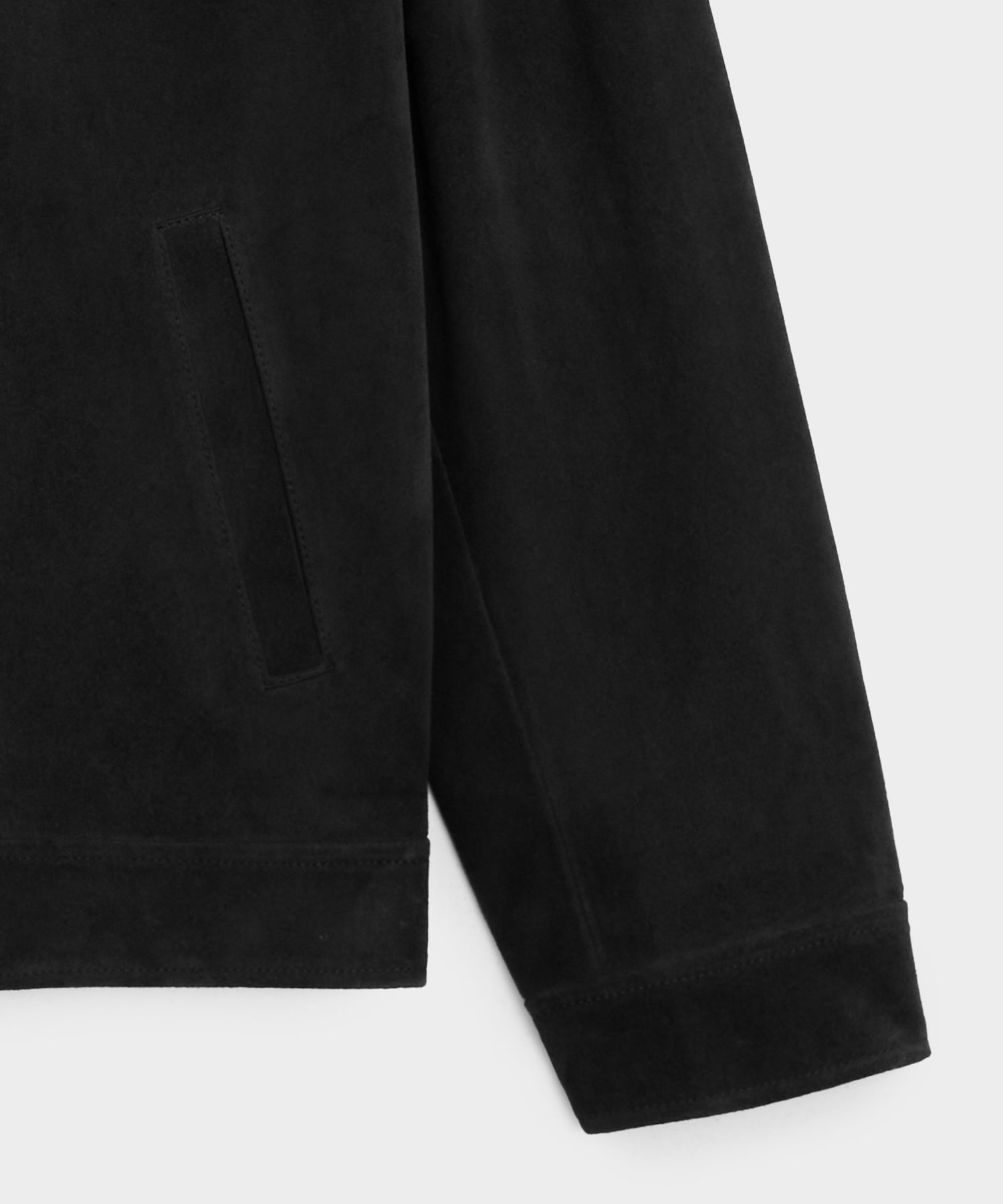 Italian Suede Grant Jacket