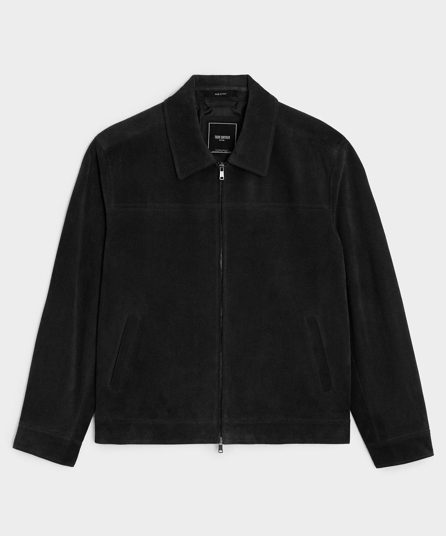 Italian Suede Grant Jacket