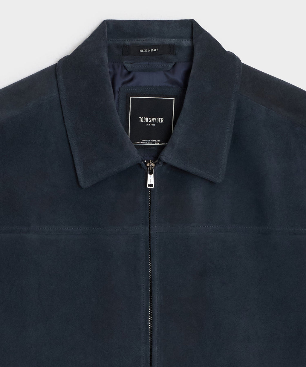 Italian Suede Grant Jacket
