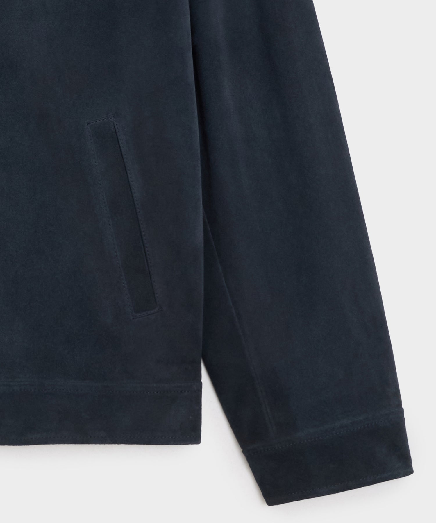 Italian Suede Grant Jacket