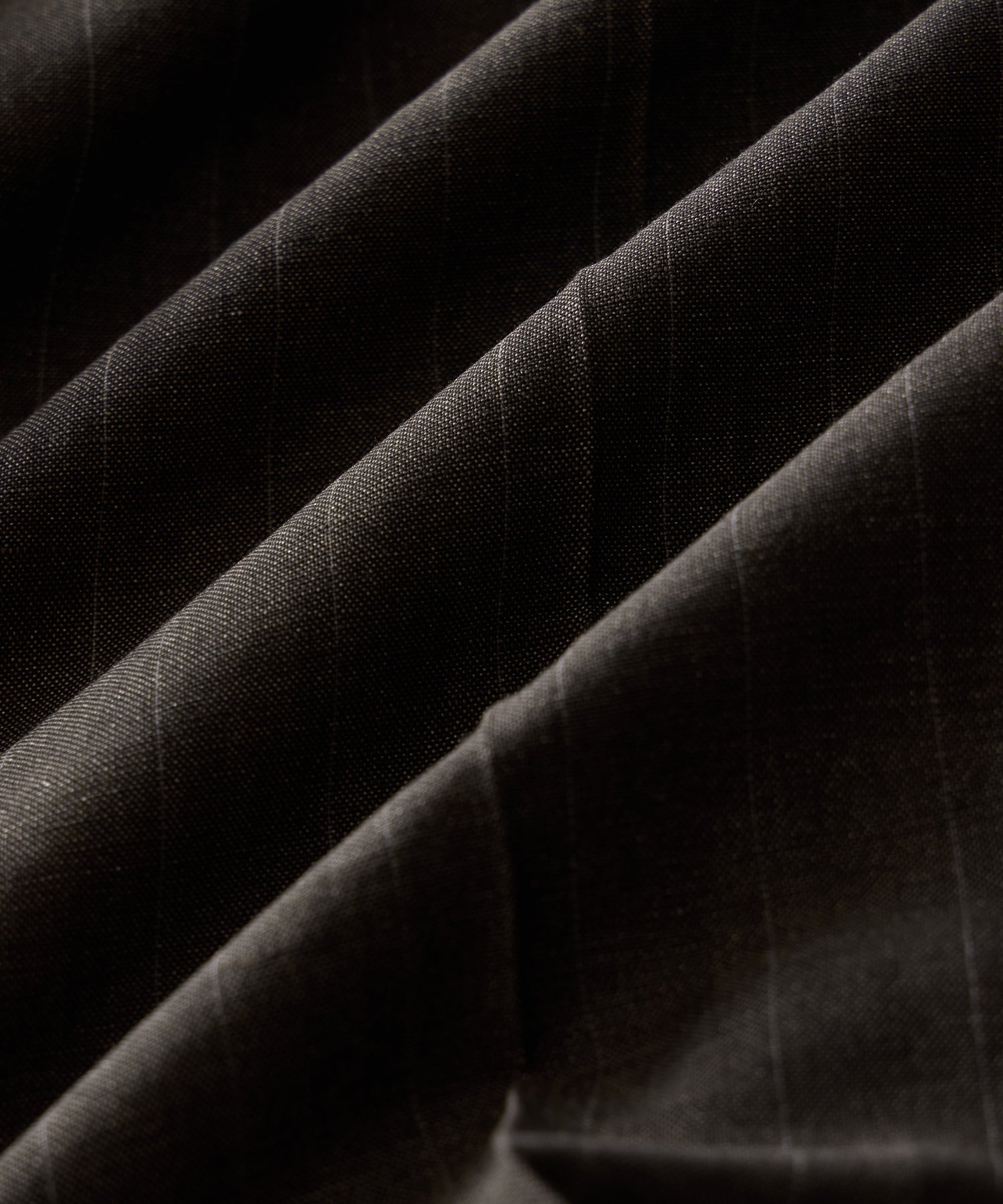 Italian Wool-Linen Pinstripe Wythe Trouser
