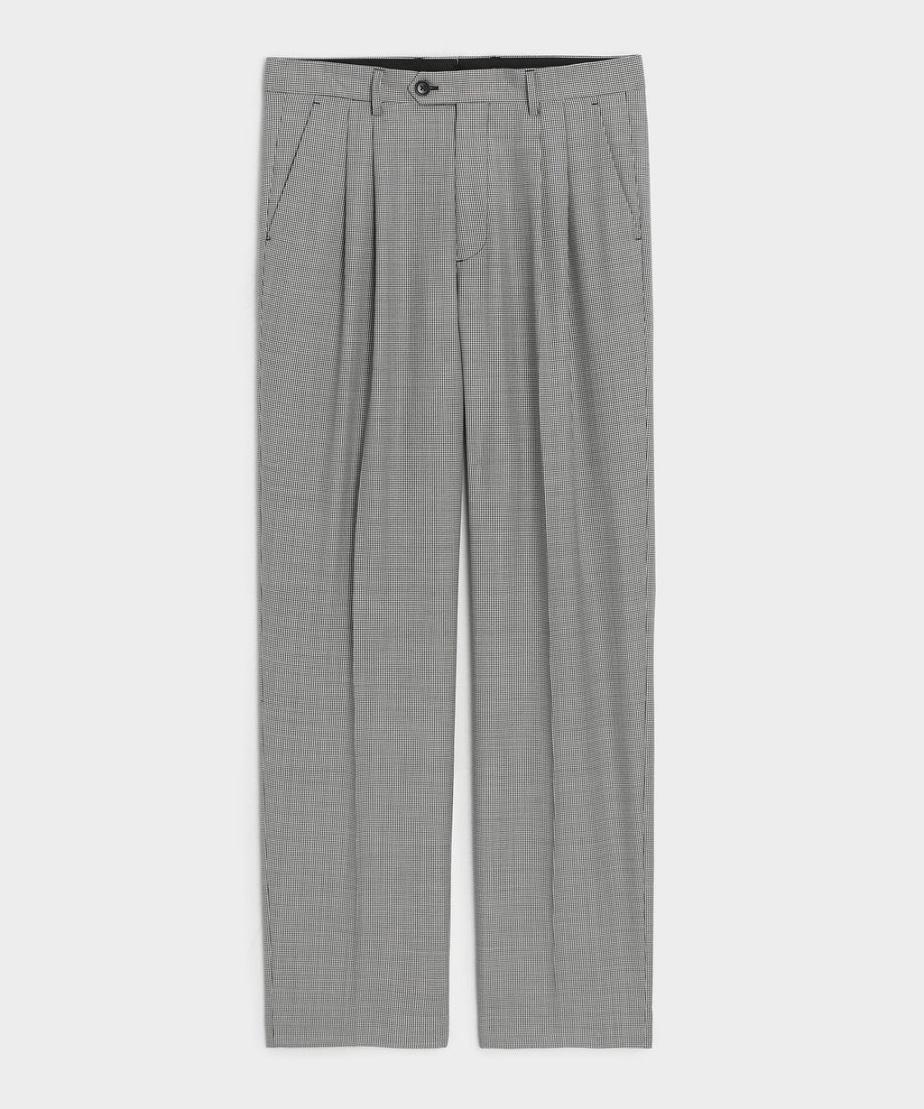 Italian Wool Houndstooth Wythe Trouser