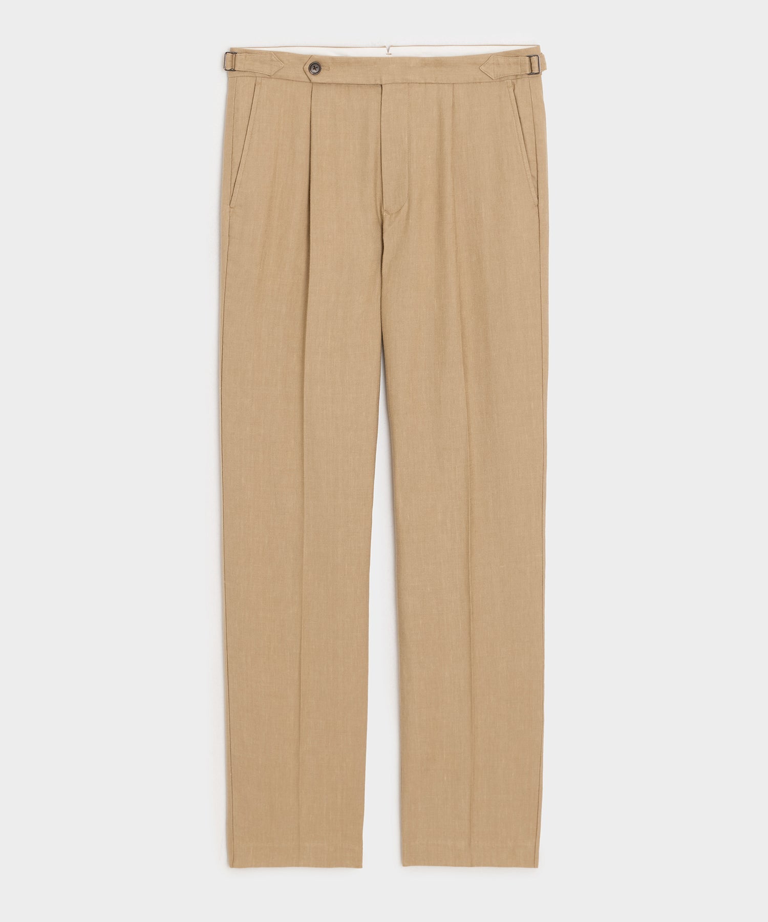 Italian Linen Side Tab Trouser
