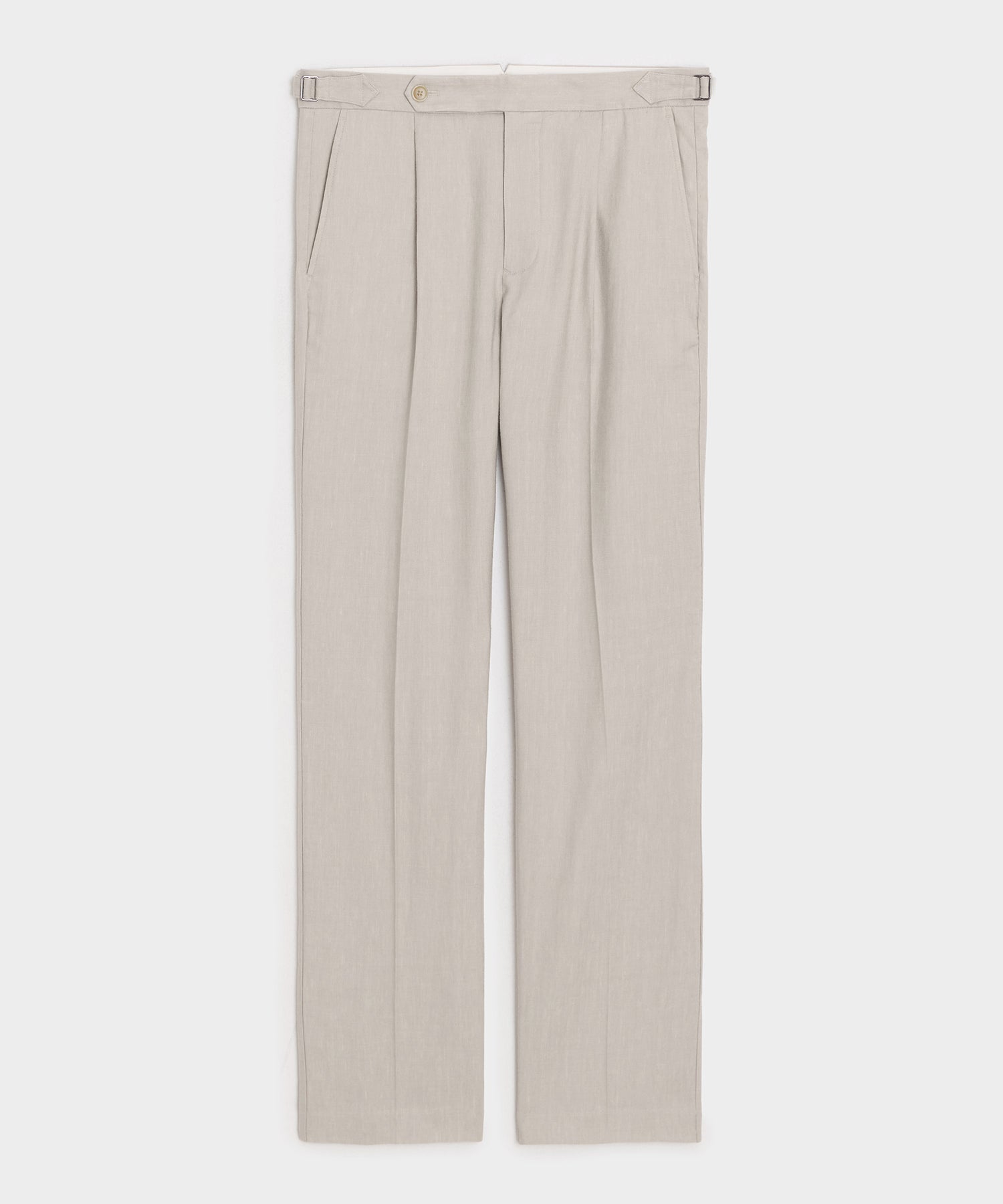 Italian Linen Side Tab Trouser