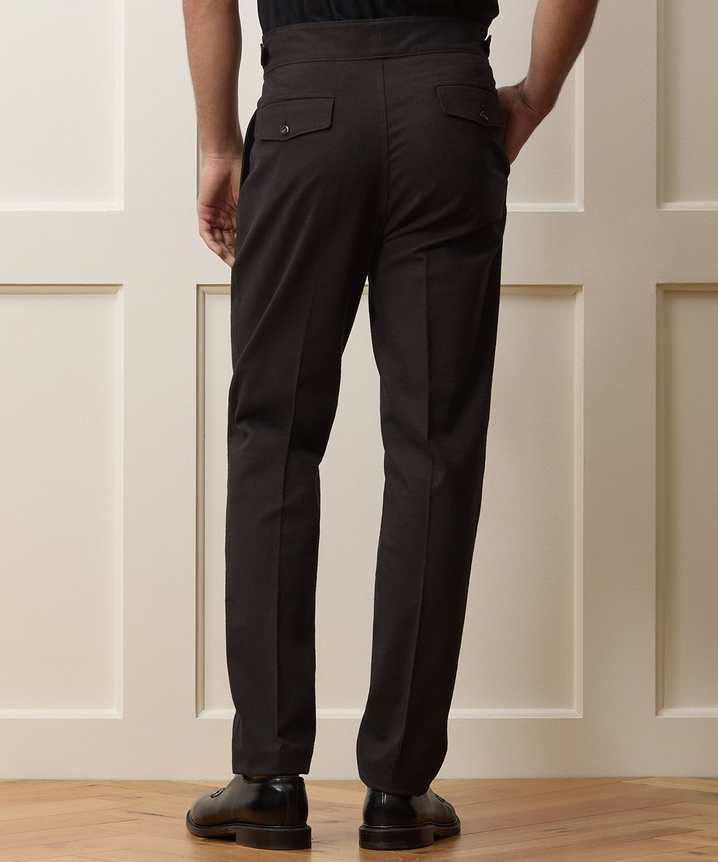 Italian Heathered Cotton Gurkha Trouser