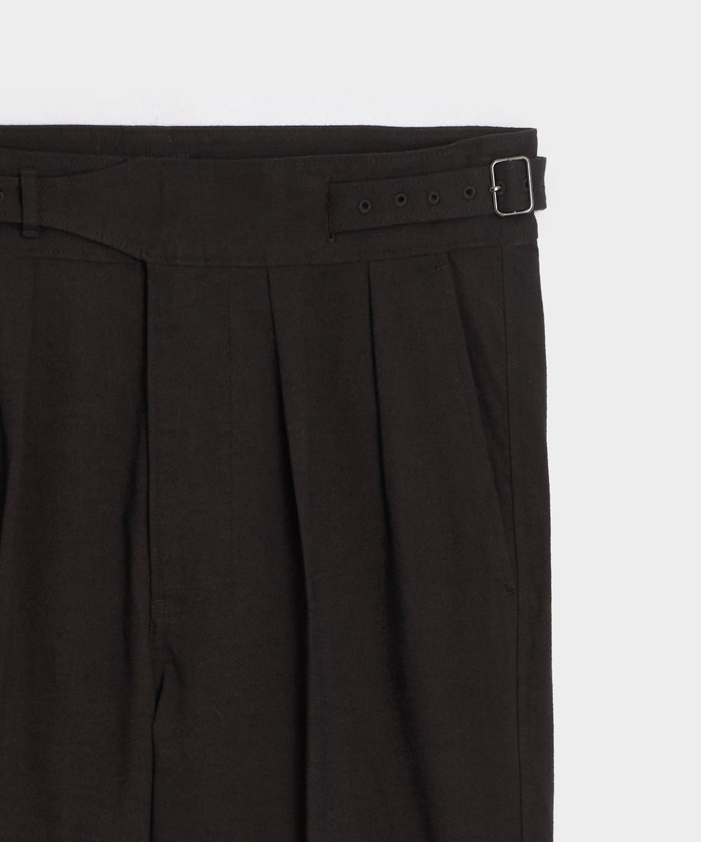 Italian Heathered Cotton Gurkha Trouser
