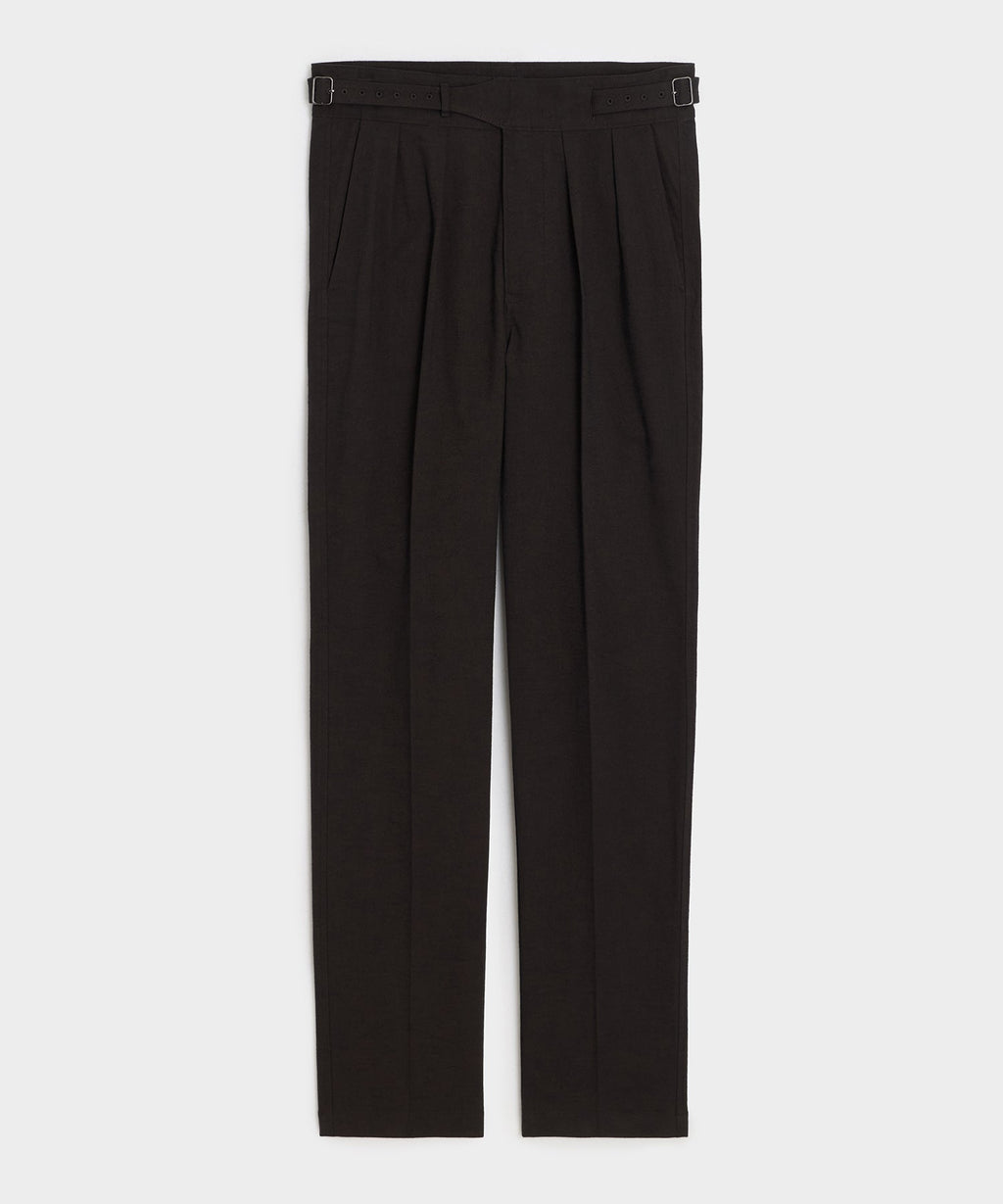 Italian Heathered Cotton Gurkha Trouser