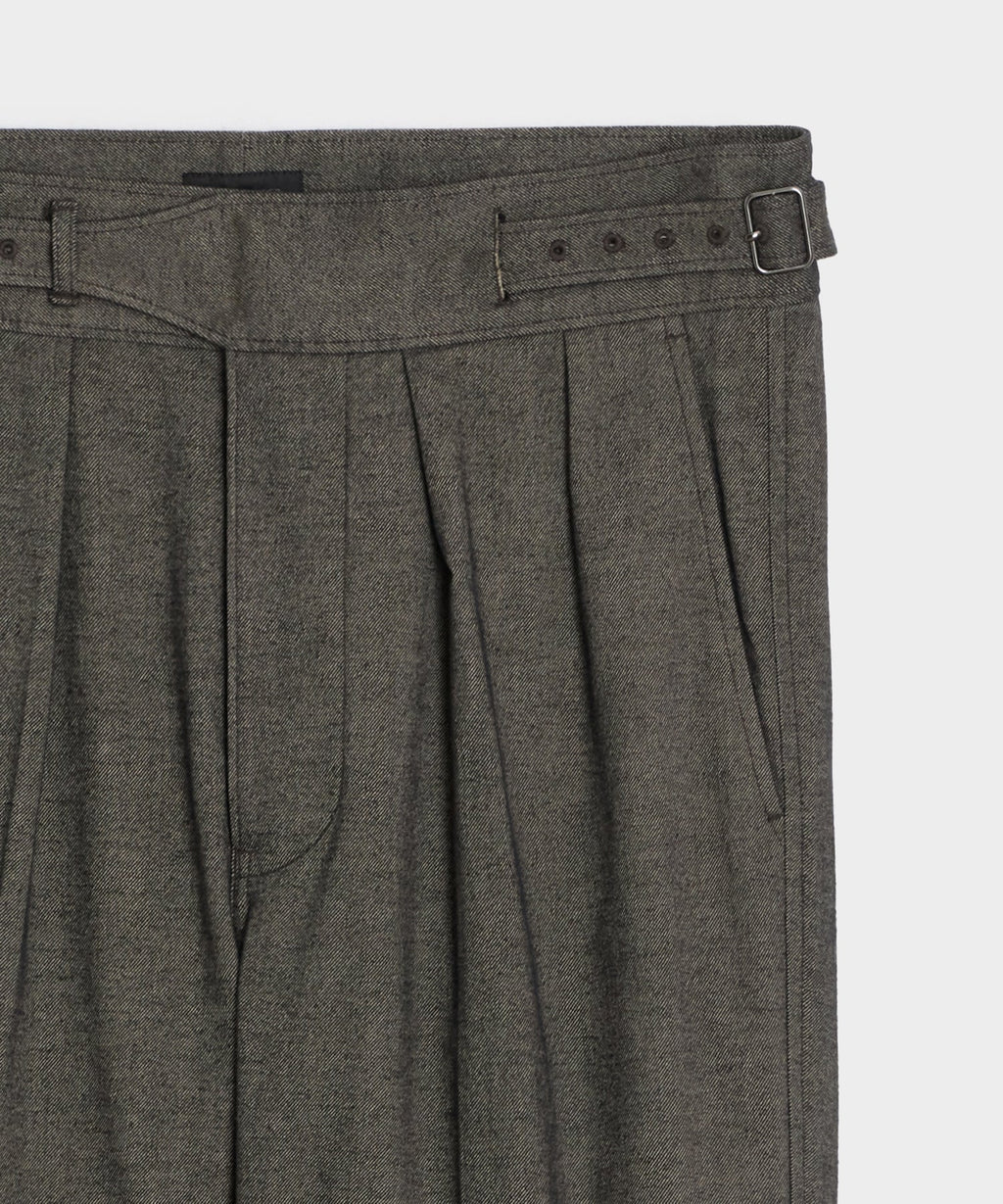 Italian Heathered Cotton Gurkha Trouser