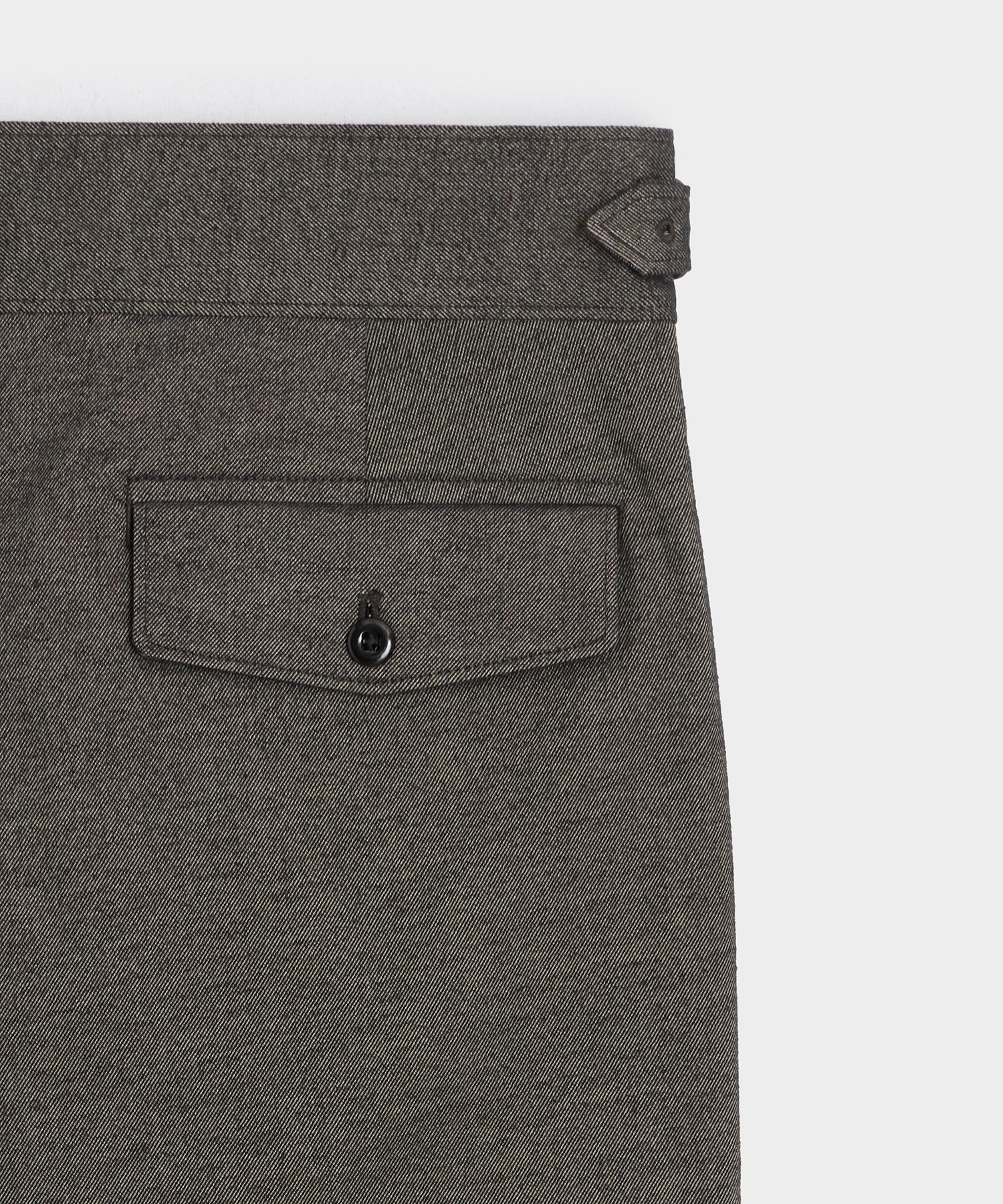 Italian Heathered Cotton Gurkha Trouser