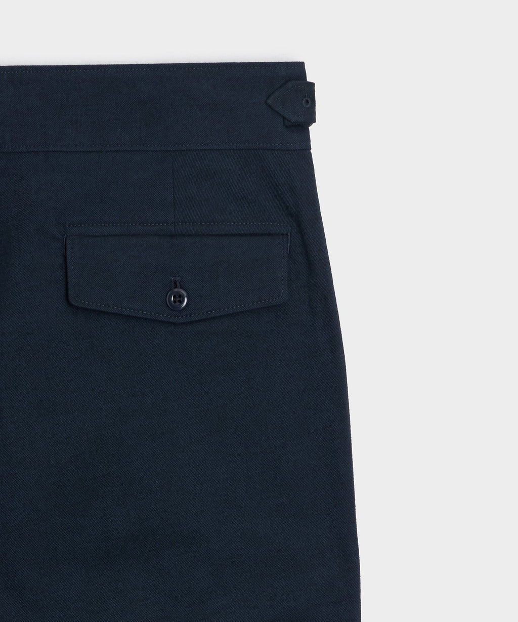 Italian Heathered Cotton Gurkha Trouser