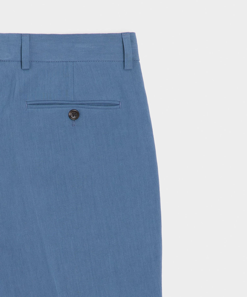 Italian Sueded Linen Sutton Trouser