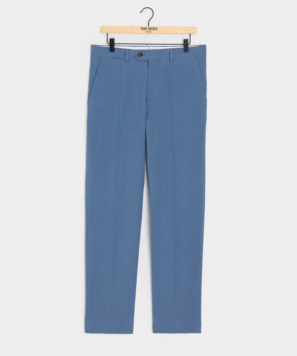 Italian Sueded Linen Sutton Trouser