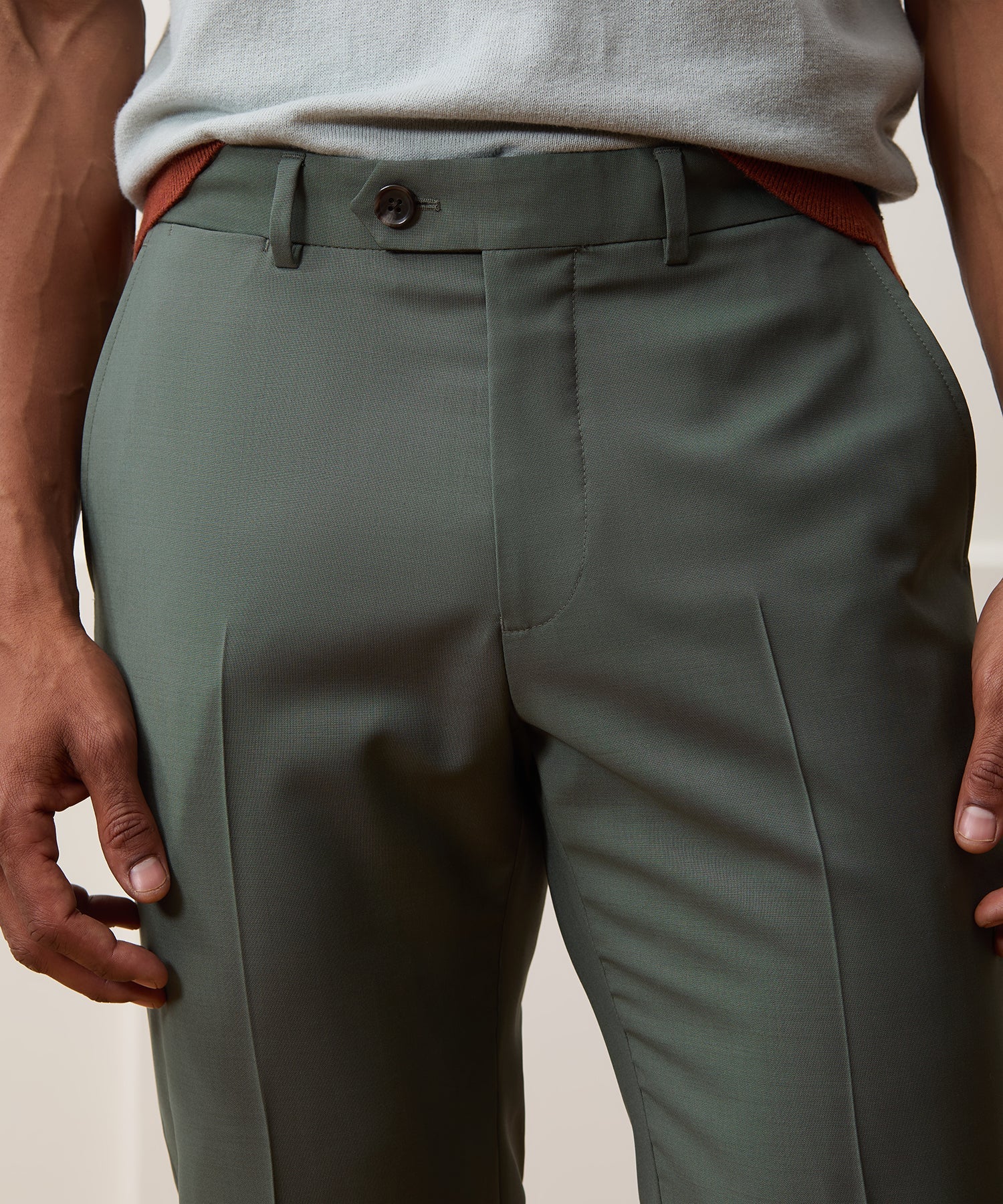 Italian Wool Mohair Sutton Trouser