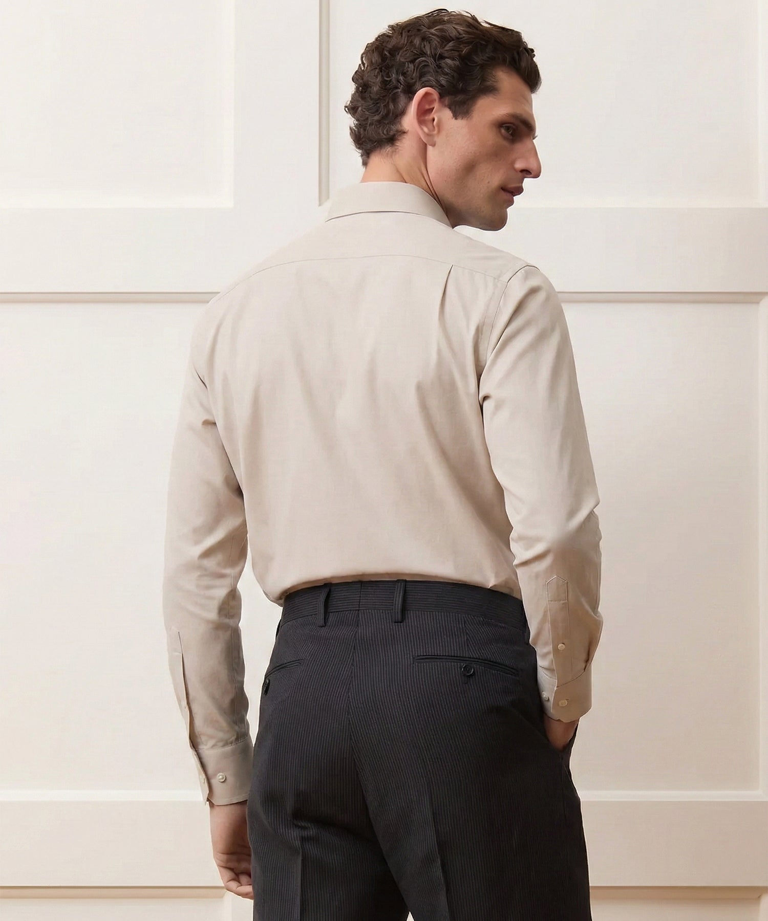 End-On-End Poplin Dress Shirt