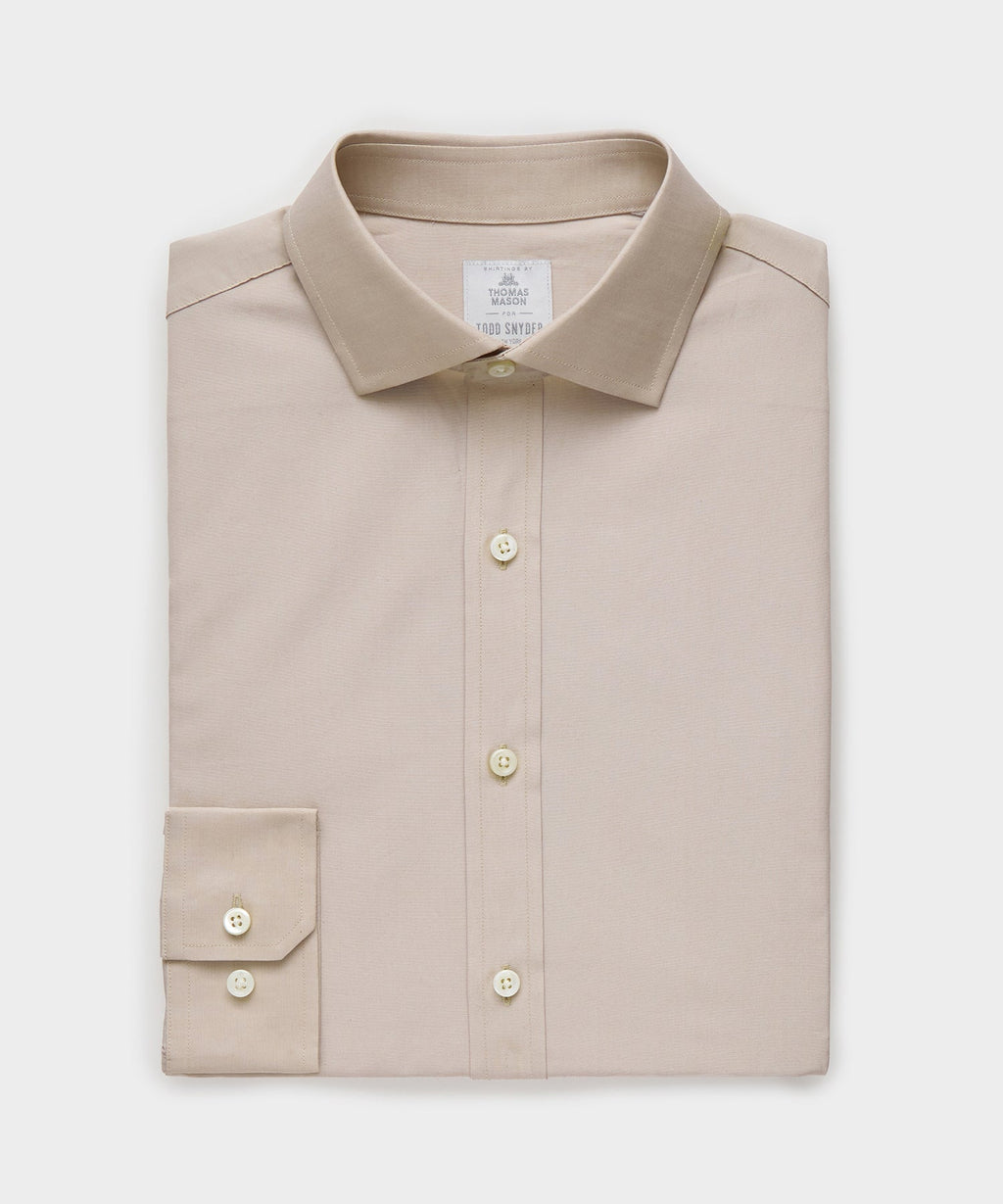 End-On-End Poplin Dress Shirt