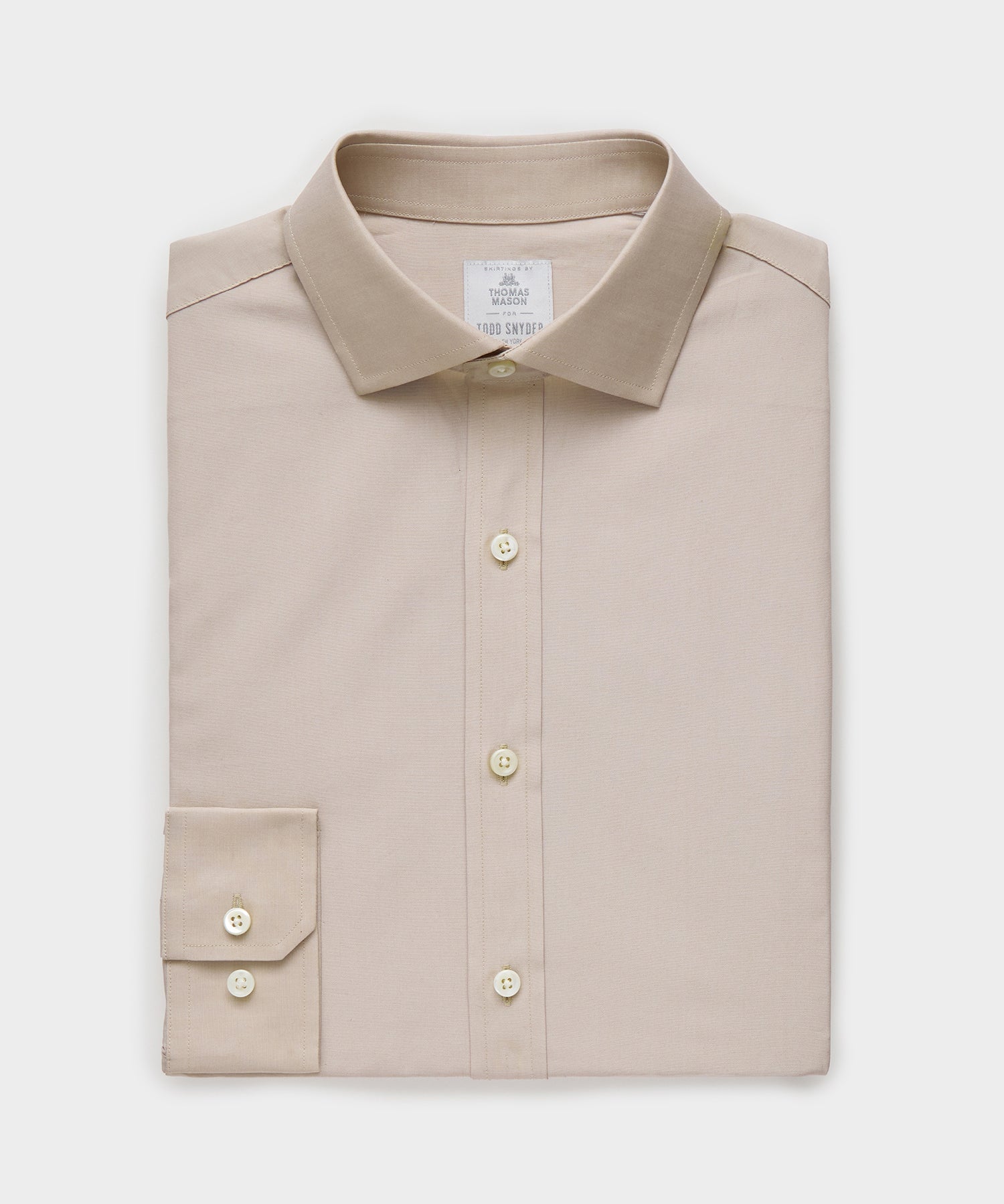 End-On-End Poplin Dress Shirt