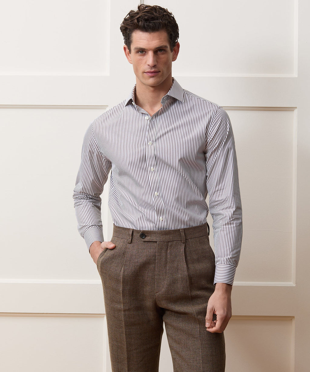 End-On-End Poplin Dress Shirt