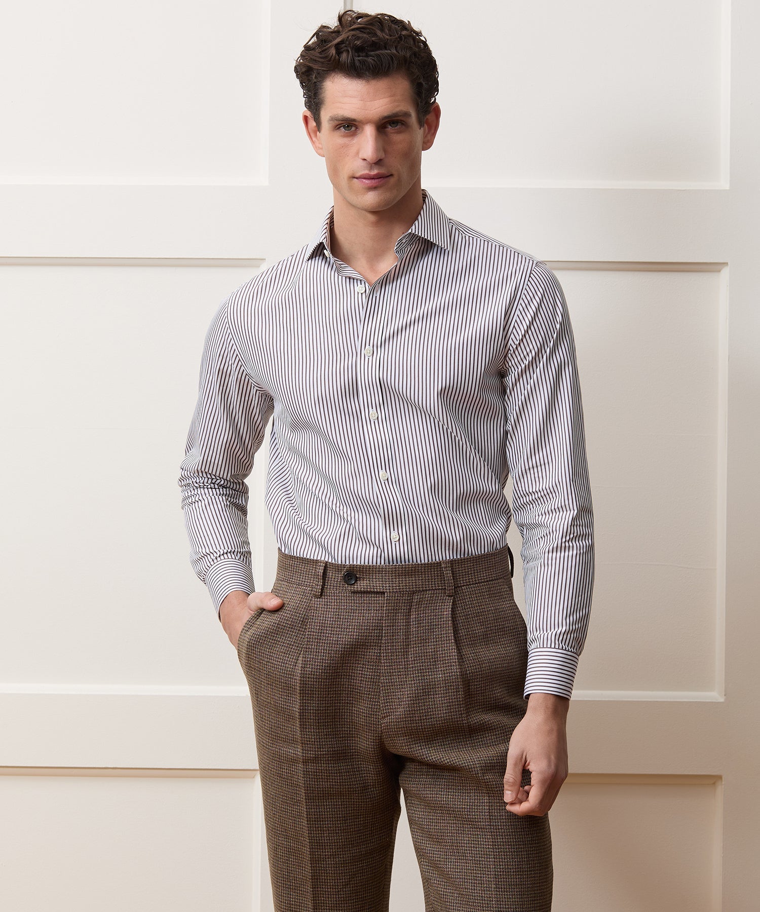 End-On-End Poplin Dress Shirt