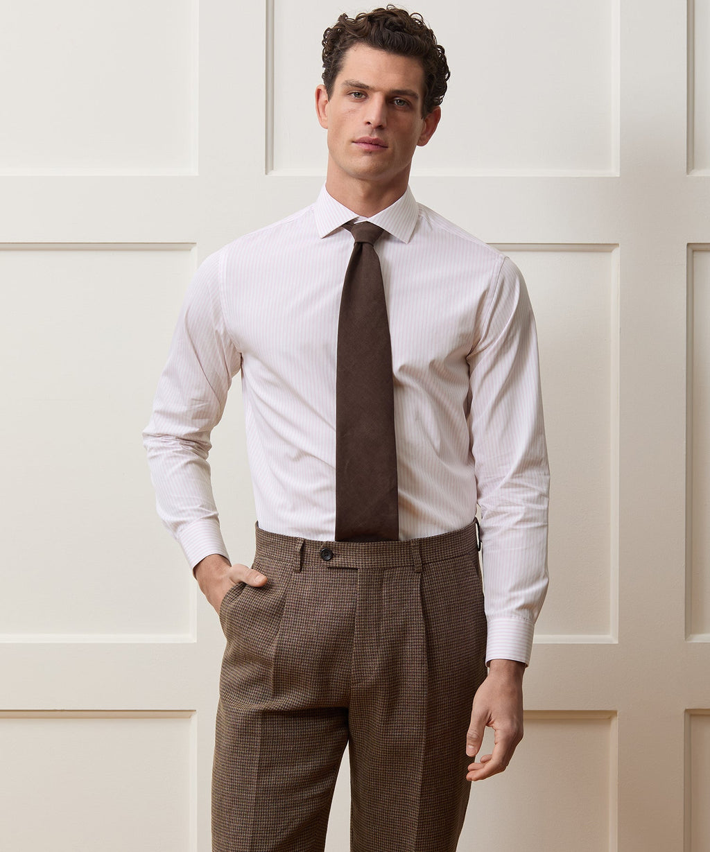 End-On-End Poplin Dress Shirt