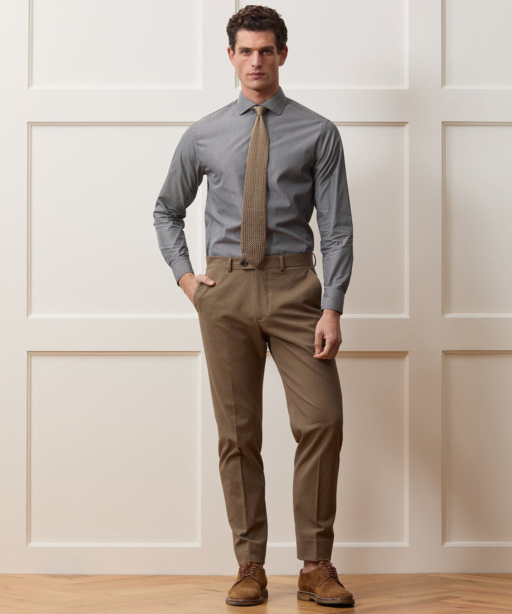 End-On-End Poplin Dress Shirt