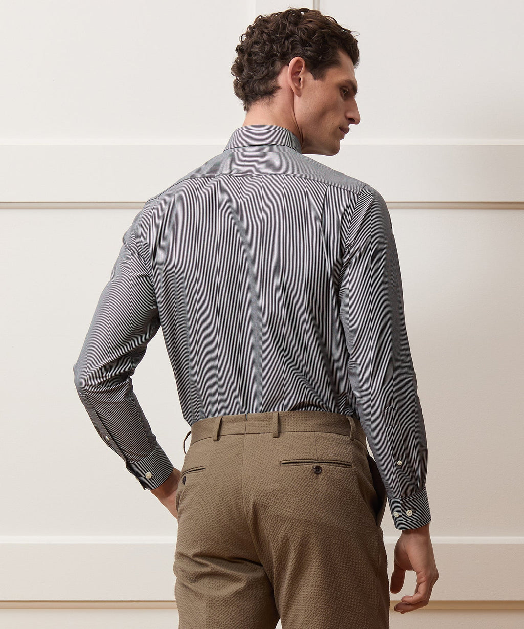 End-On-End Poplin Dress Shirt