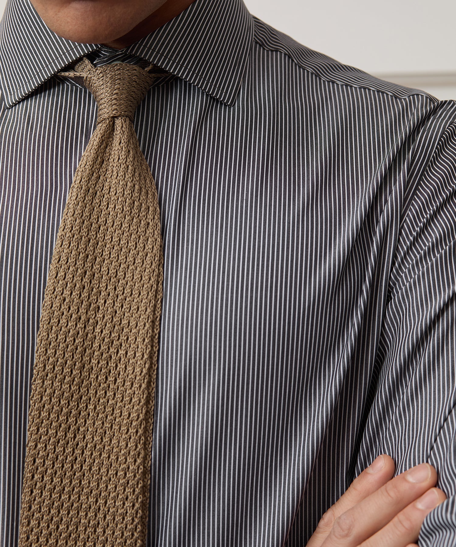 End-On-End Poplin Dress Shirt