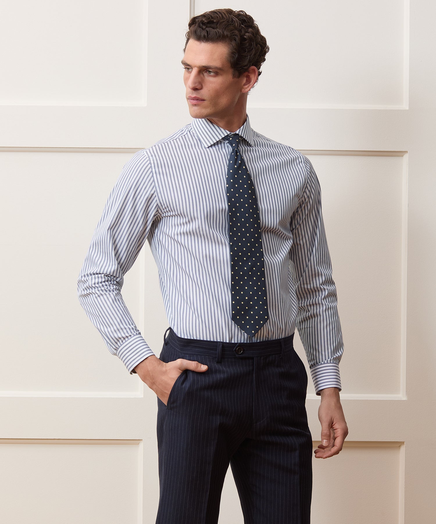 End-On-End Poplin Dress Shirt