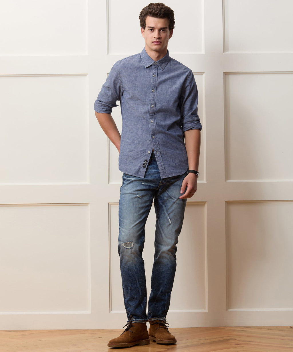 Chambray Sport Shirt