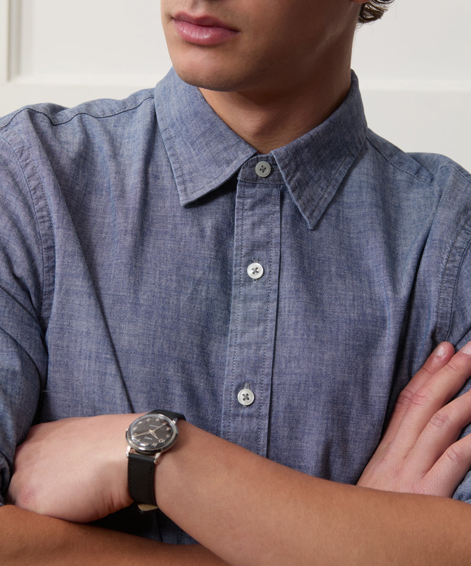 Chambray Sport Shirt