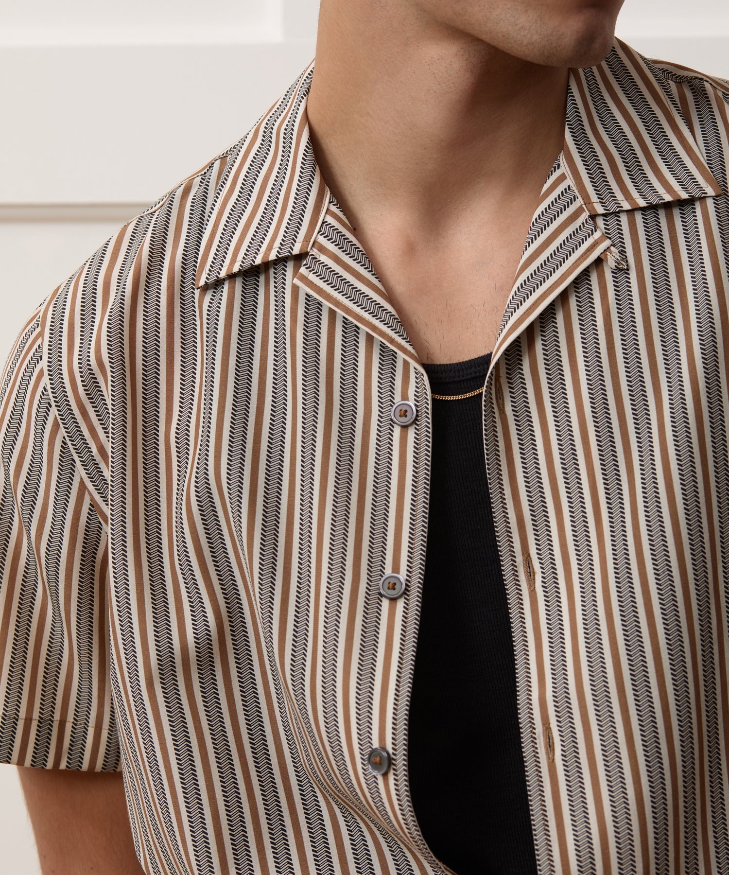Silk-Cotton Capri Shirt