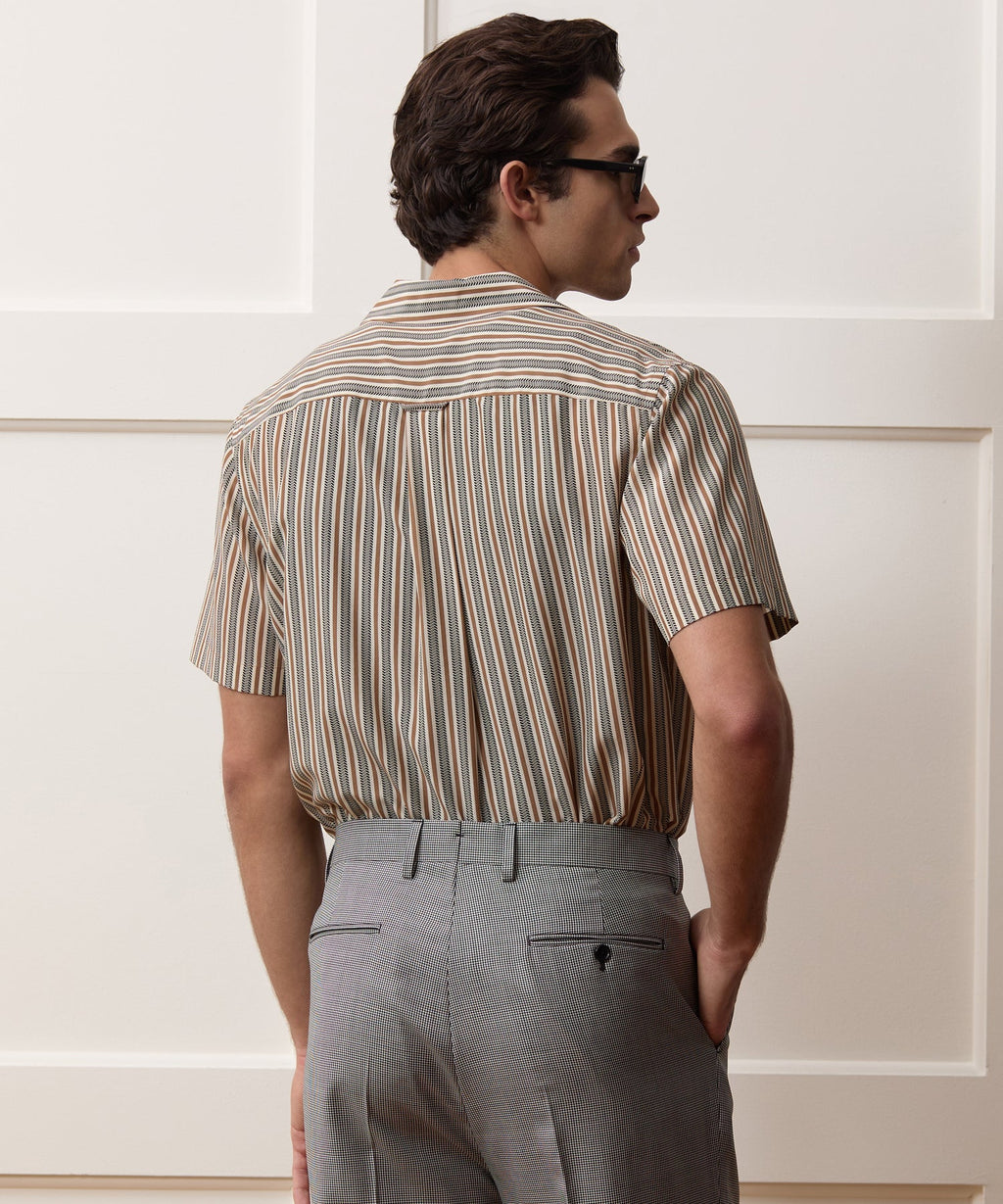 Silk-Cotton Capri Shirt