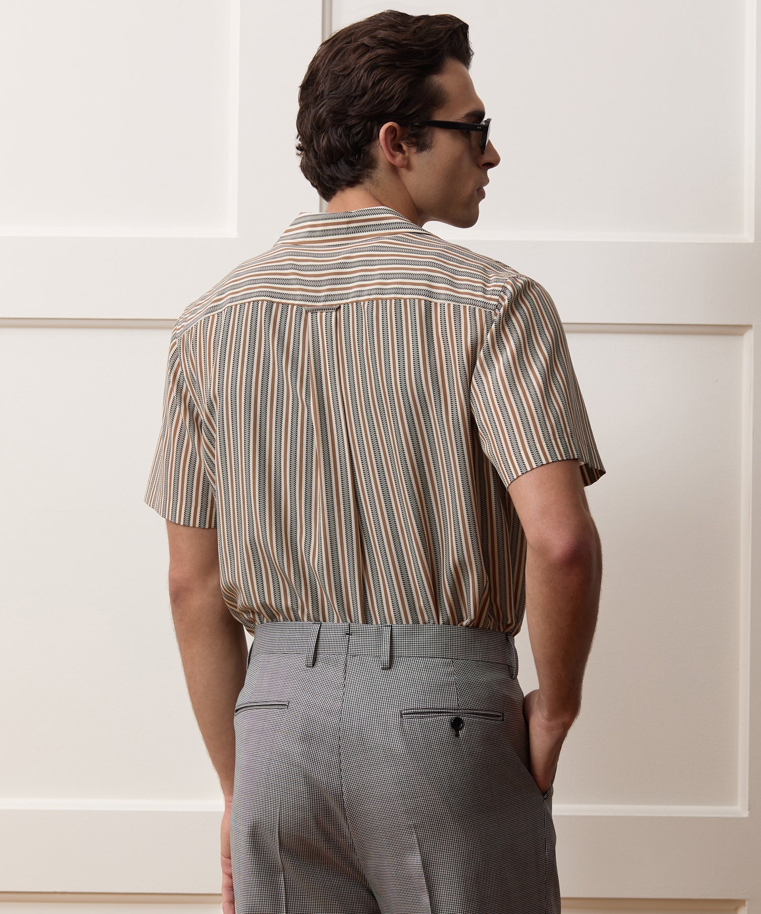 Silk-Cotton Capri Shirt