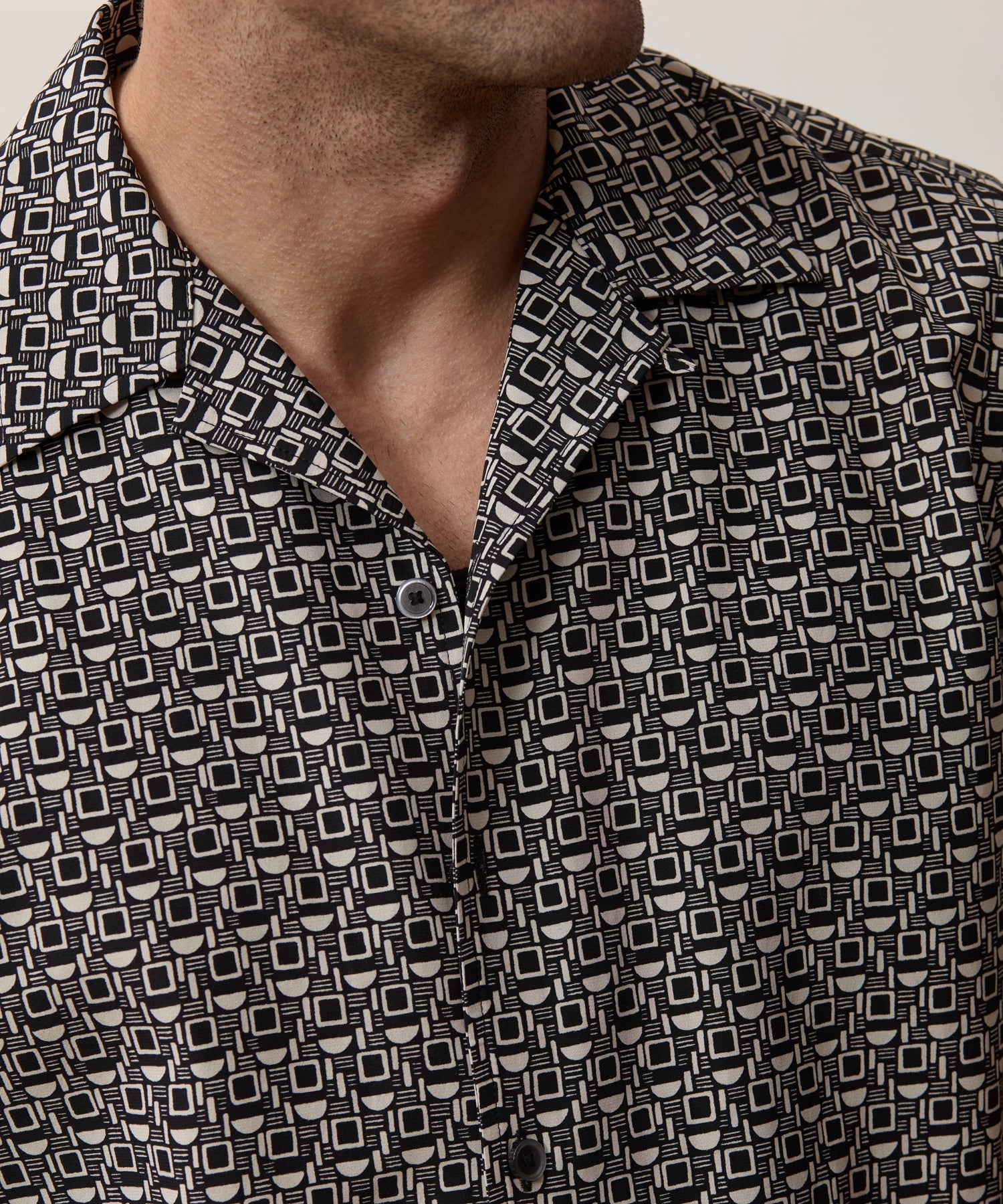 Silk-Cotton Capri Shirt