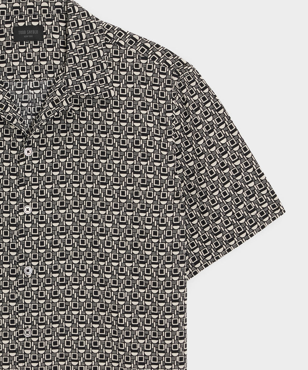 Silk-Cotton Capri Shirt