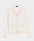 Silk-Cotton Sweater Jacket