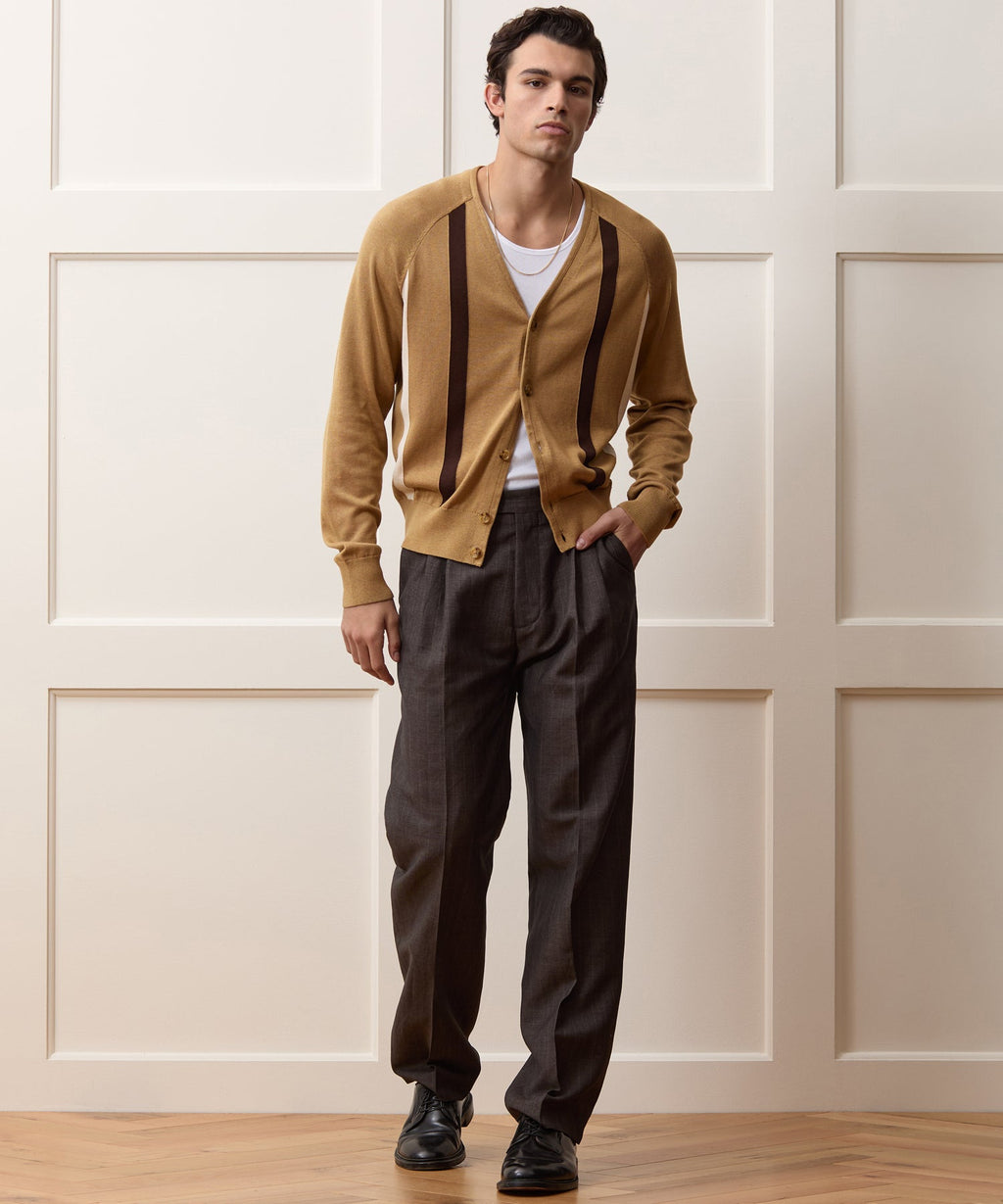 Silk-Cotton Cardigan