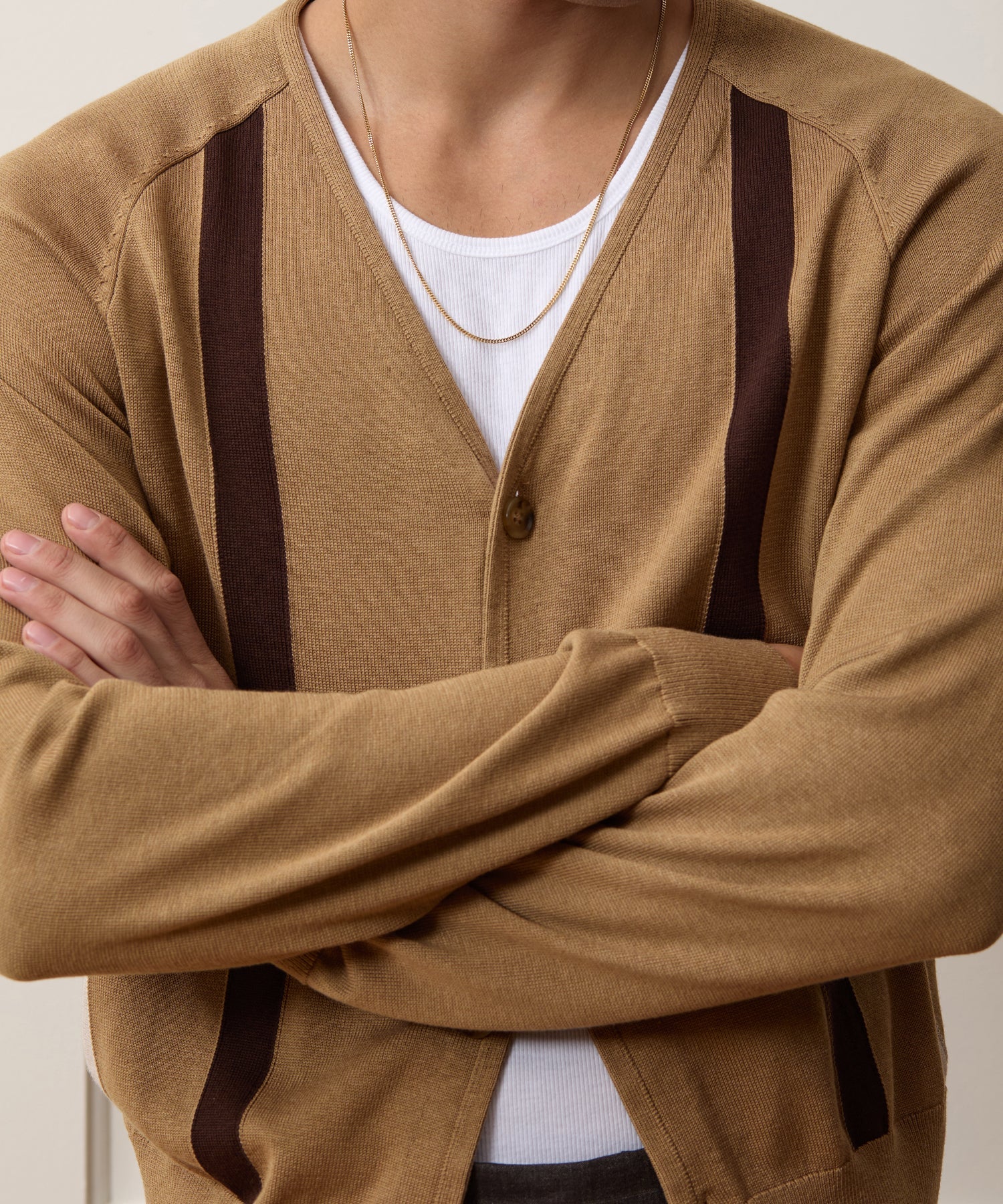 Silk-Cotton Cardigan