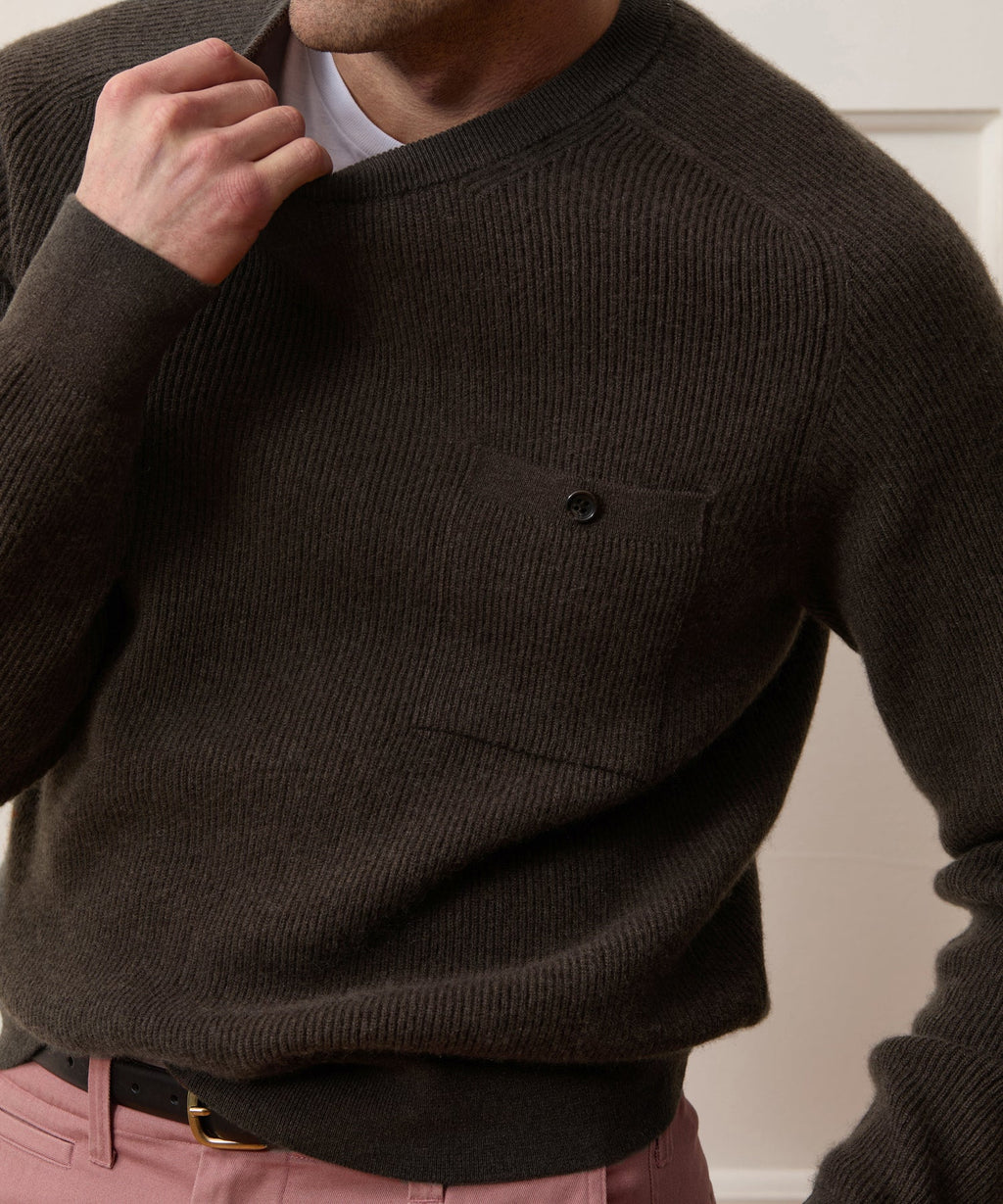 Made in Italy Cashmere Crewneck Sweater