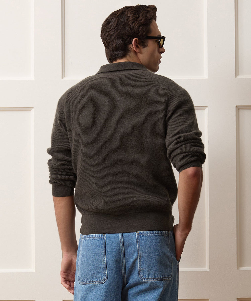 Made in Italy Cashmere Sweater Polo