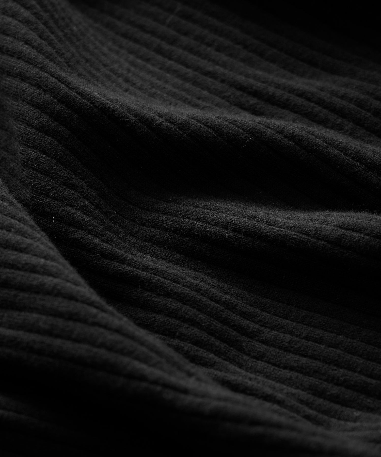 Ribbed Cotton-Cashmere Sweater Polo