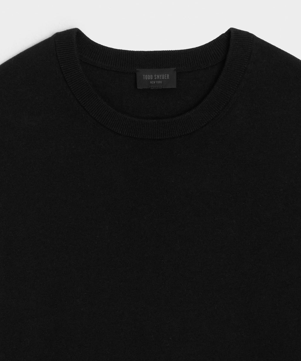 Cotton-Cashmere Crewneck Sweater
