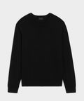 Cotton-Cashmere Crewneck Sweater