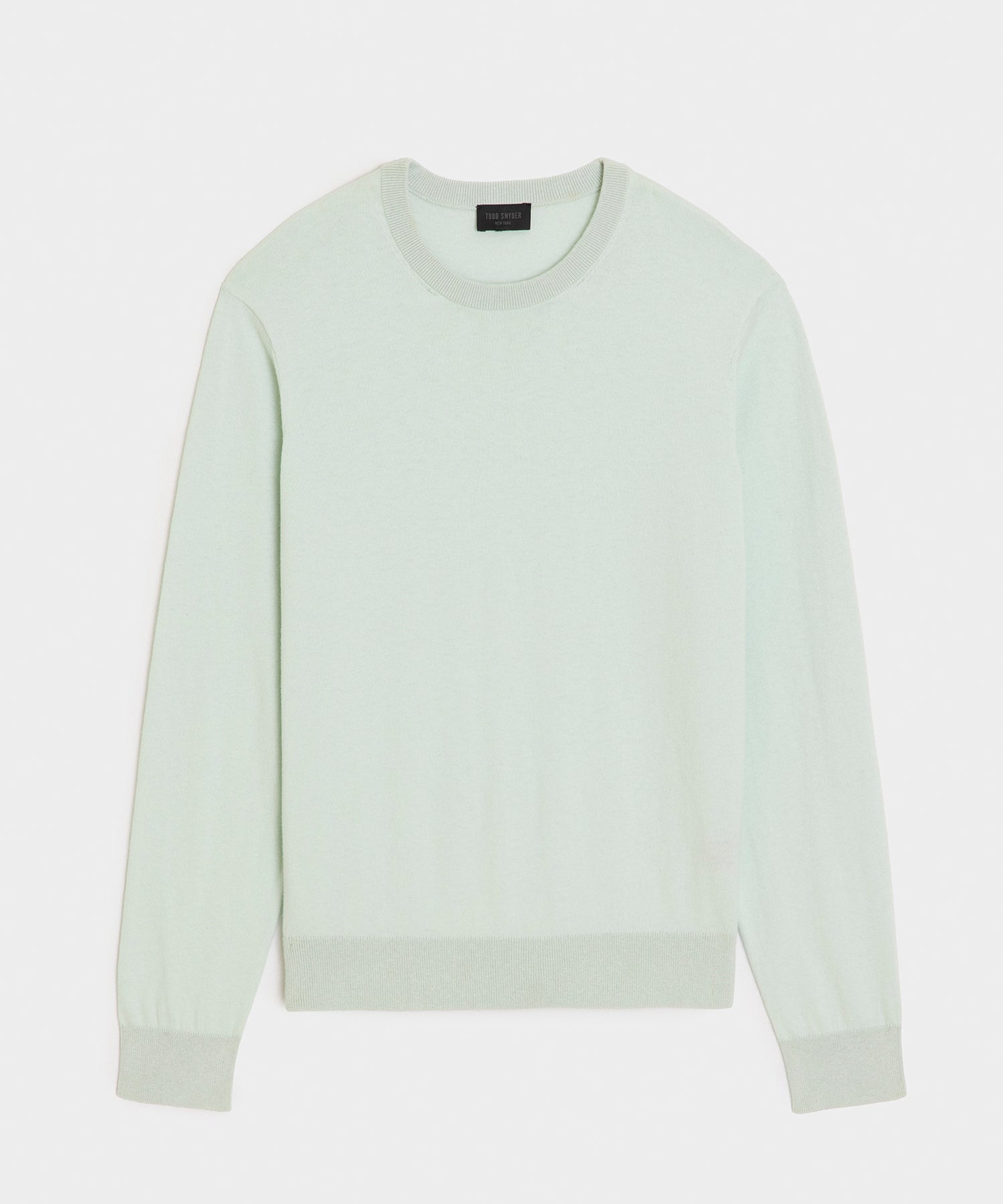 Cotton-Cashmere Crewneck Sweater