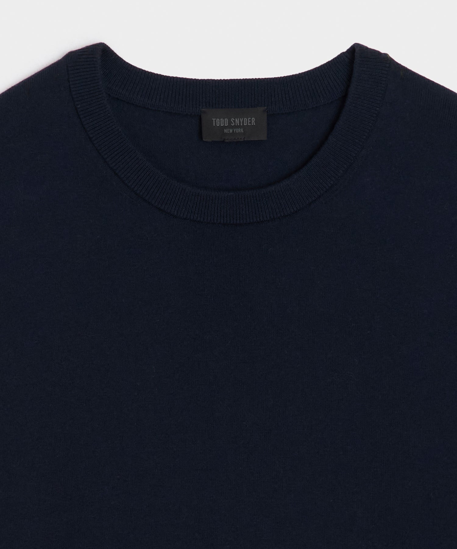 Cotton-Cashmere Crewneck Sweater