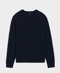 Cotton-Cashmere Crewneck Sweater