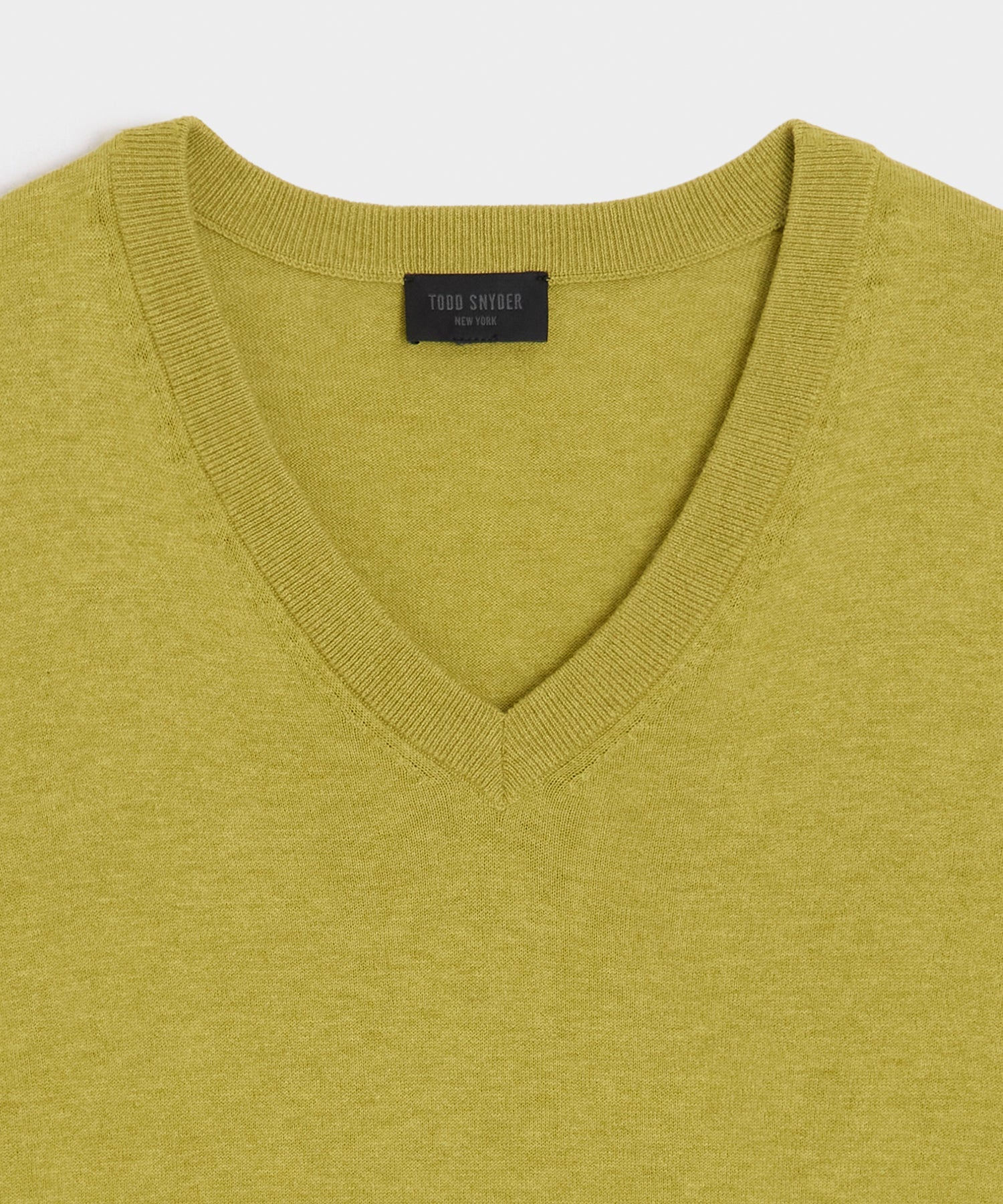 Cotton-Cashmere V-Neck