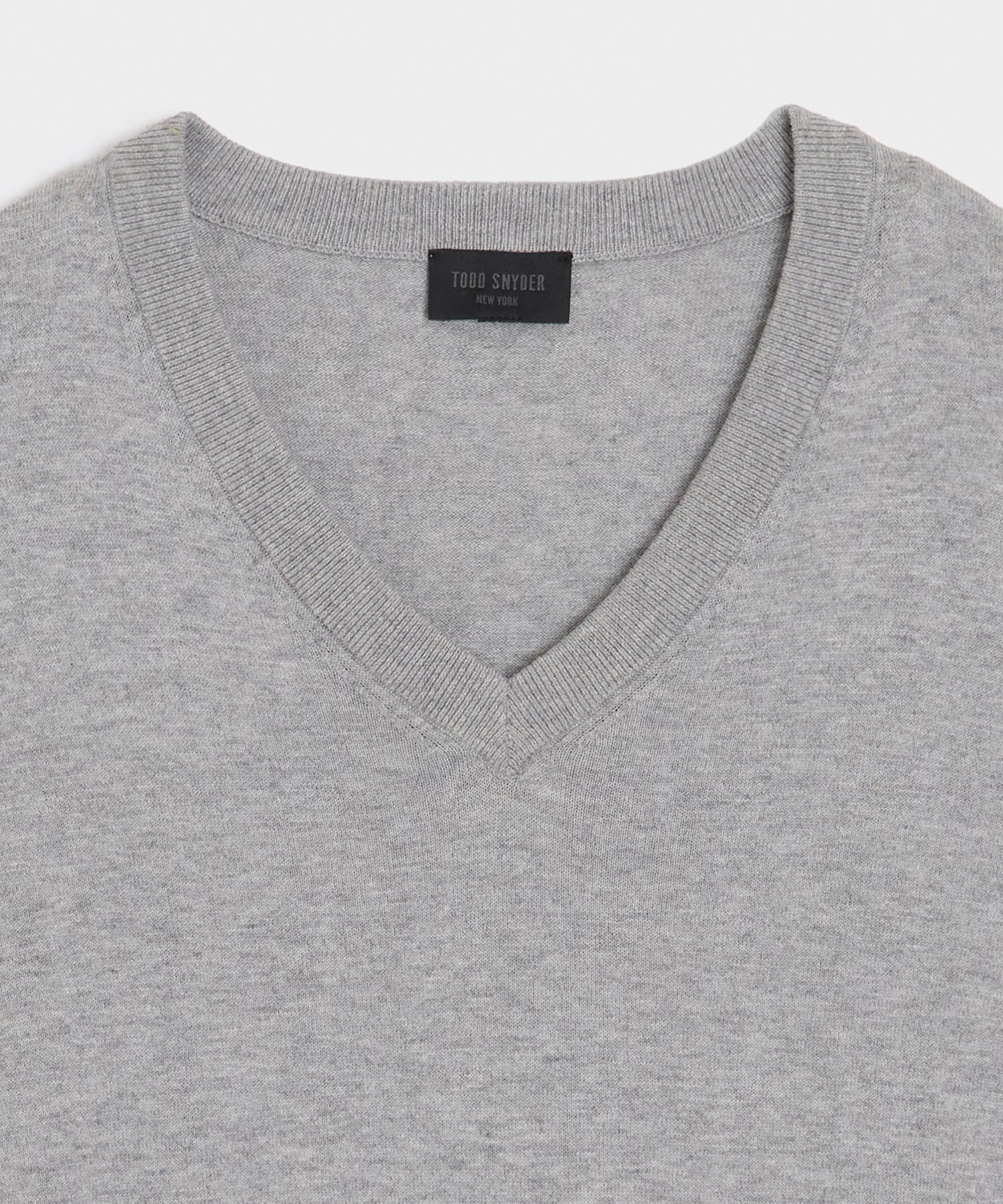 Cotton-Cashmere V-Neck
