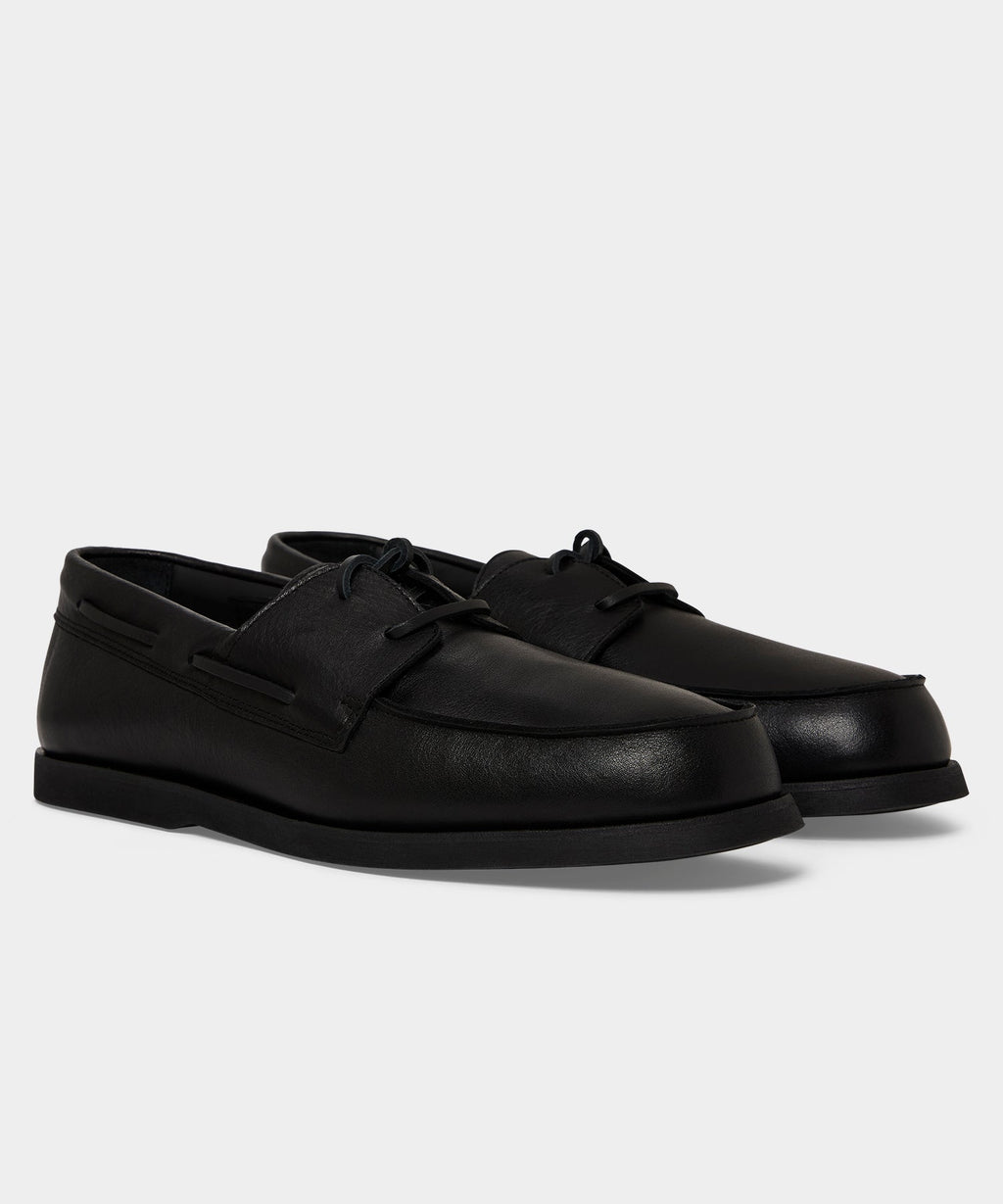 Porto Leather Boat Shoe